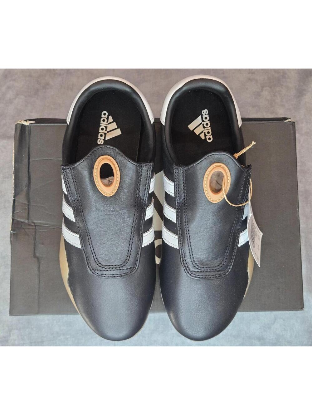 adidas Originals Taekwondo Mei - Black White Gum (JQ3012) Women's 5.5 Youth 4.5 - Picture 6 of 7